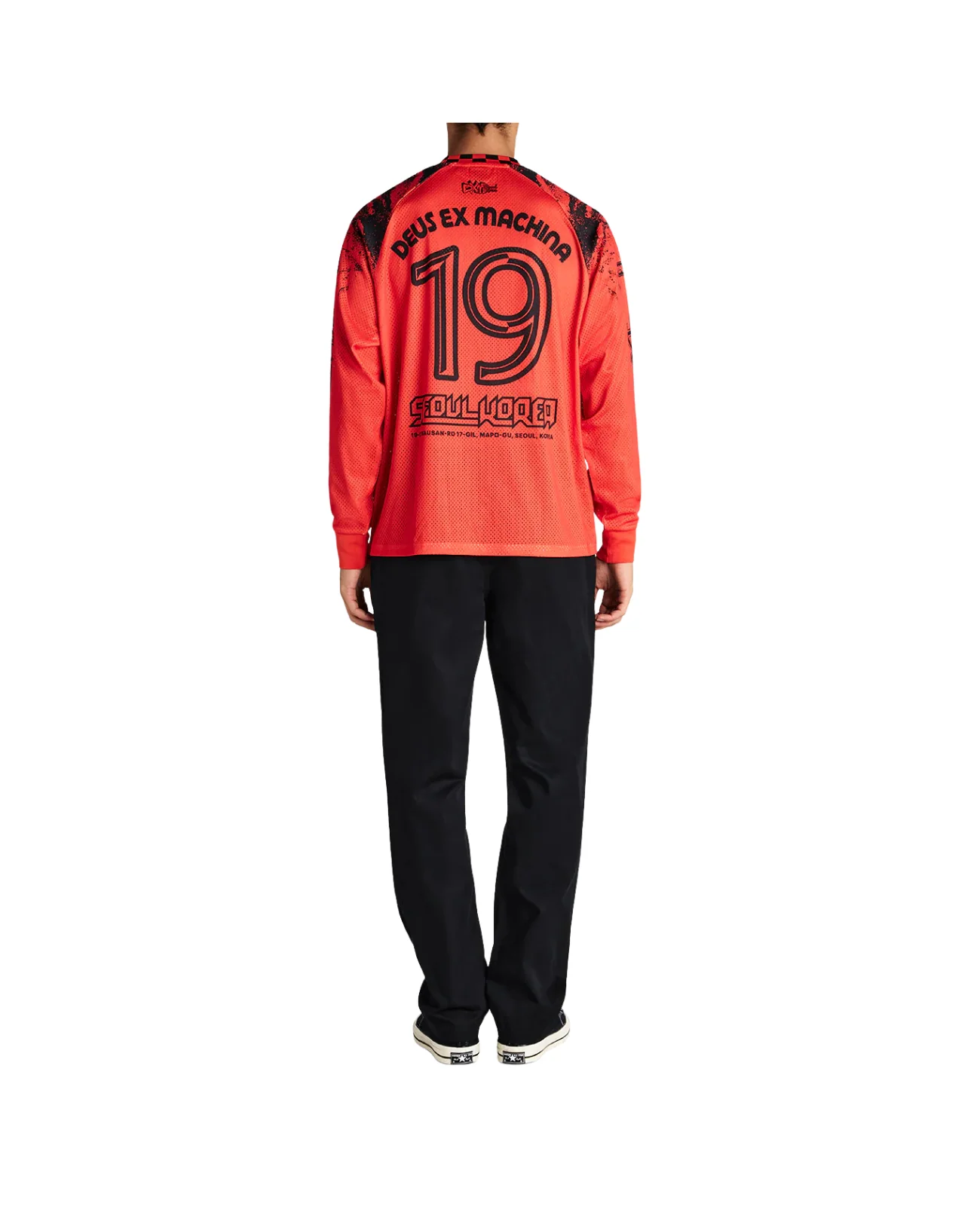 DEUS EX MACHINA CENTRE SPOT MOTO JERSEY - FIESTA - Image 8