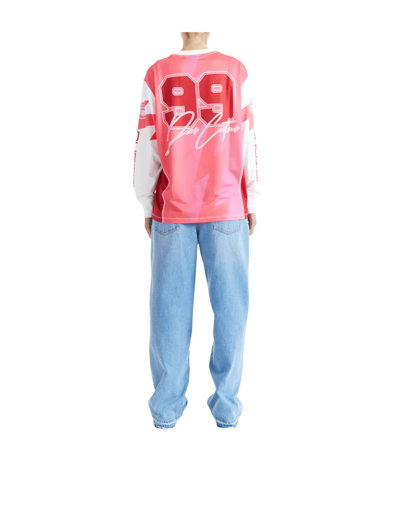 DEUS EX MACHINA THUNDER LS MOTO TOP - CHERRY - Image 4