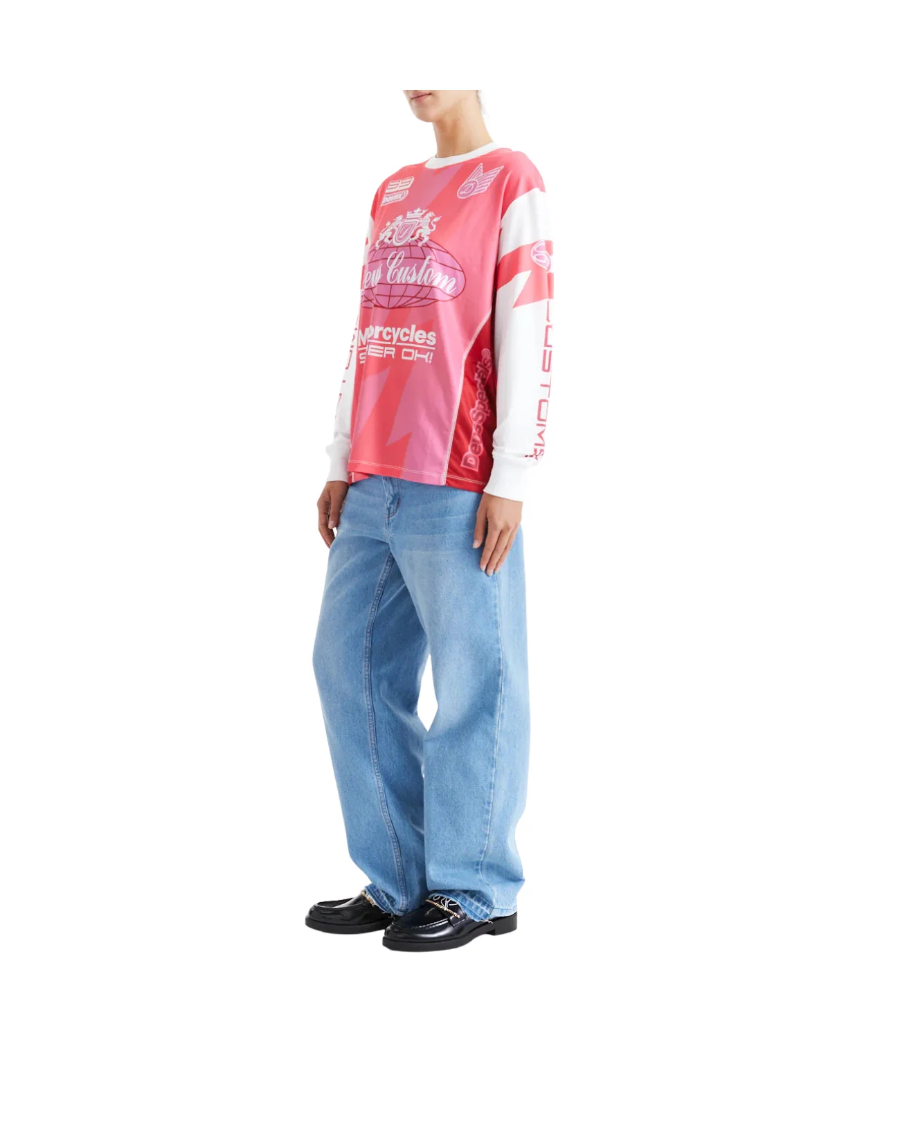 DEUS EX MACHINA THUNDER LS MOTO TOP - CHERRY - Image 5