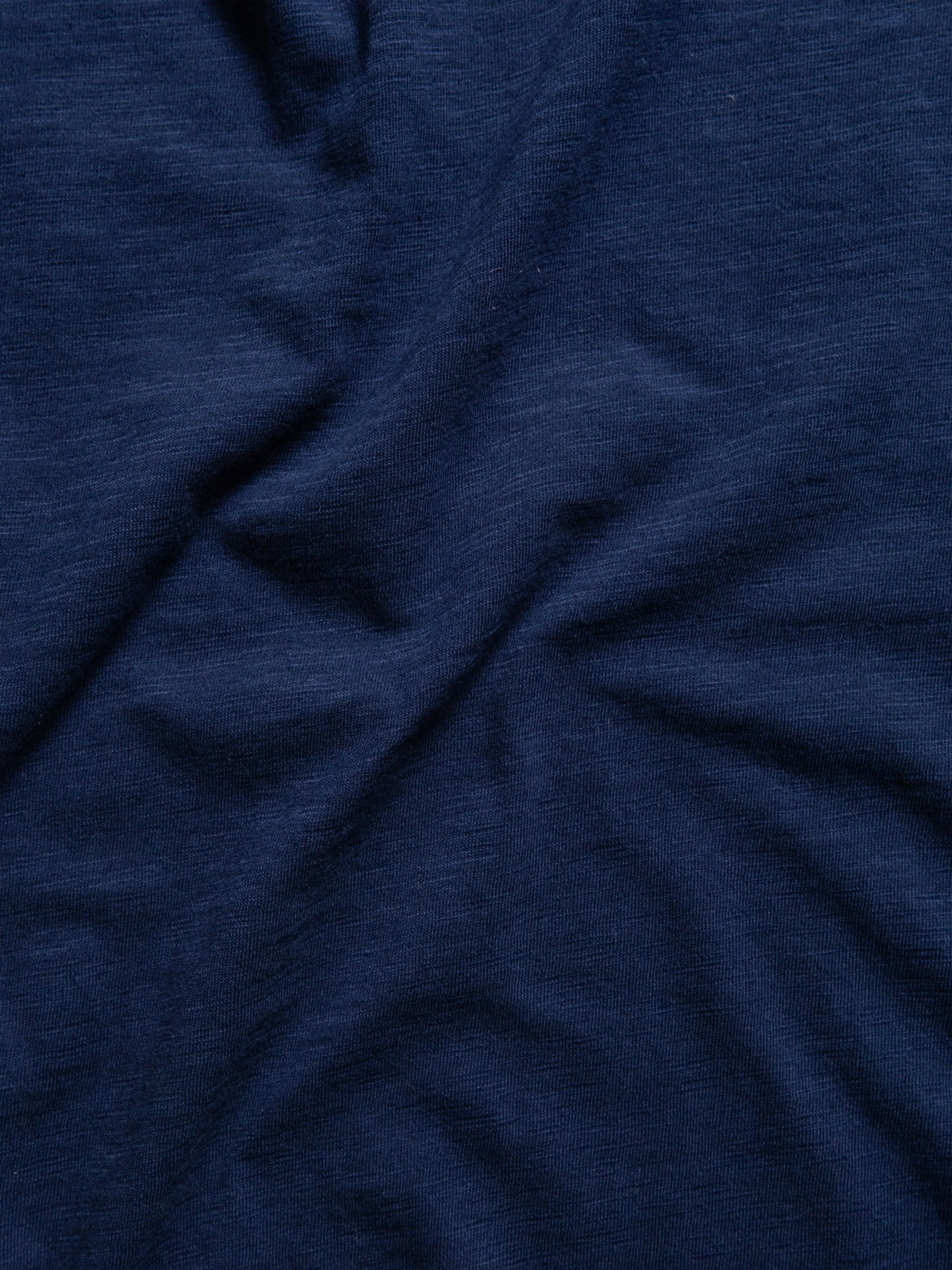 NUDIE JEANS ROFFE T-SHIRT - FRENCH BLUE - Image 6