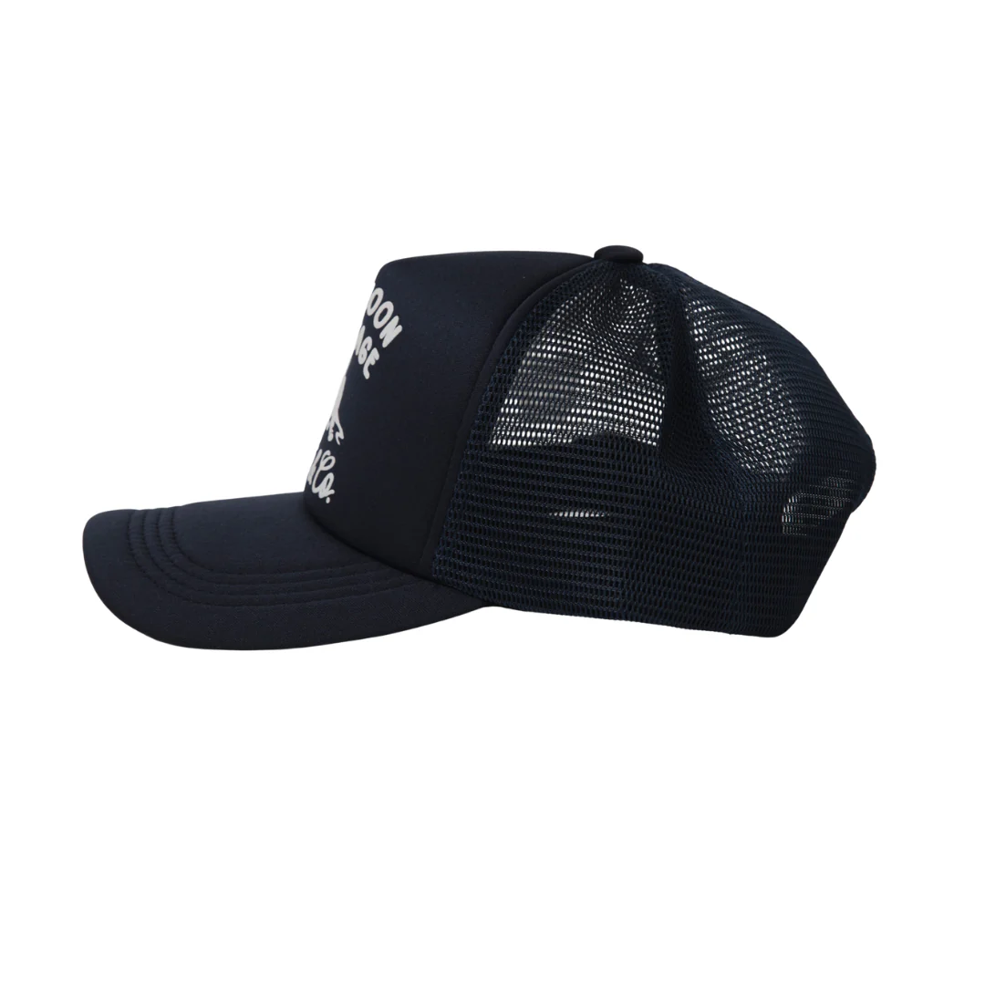 PRONTO & CO. - HERITAGE TRUCKER HAT - NAVY - Image 4